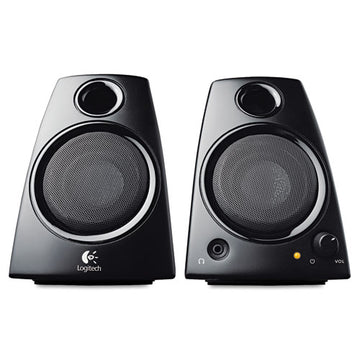 Logitech® Z130 Compact 2.0 Stereo Speakers, 3.5mm Jack, Black freeshipping - TVN Wholesale